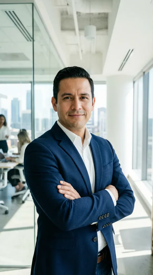 Profesional confiado